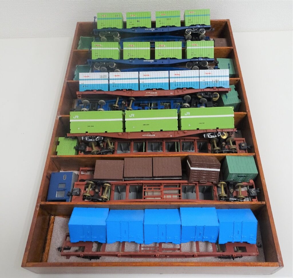 TOMIX トミックス HOゲージ 国鉄貨車 コキ50000形 まとめ　破損車両あり