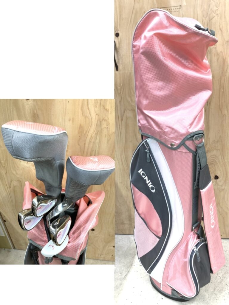 ゴルフクラブ ゴルフ ゴルフクラブセット キャディバッグ 7本 イグニオ IGNIO レディース フレックスL FIRES YOU UP