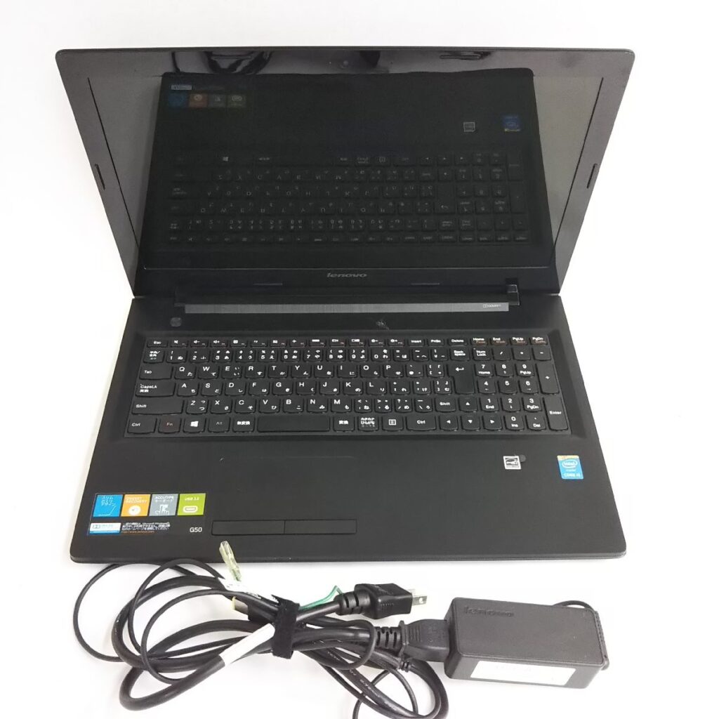 通電OK!! lenovo 20351 G50-70 Windows10 初期化済み 現状品