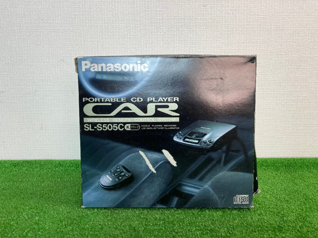未使用品　長期保管品　Panasonic　パナソニック　ポータブルCDプレーヤー　SL-S505C　取説無し　オーディオ機器