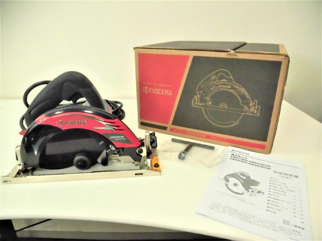 京セラ KYOCERA 165㎜ 電子マルノコ AW663EDM