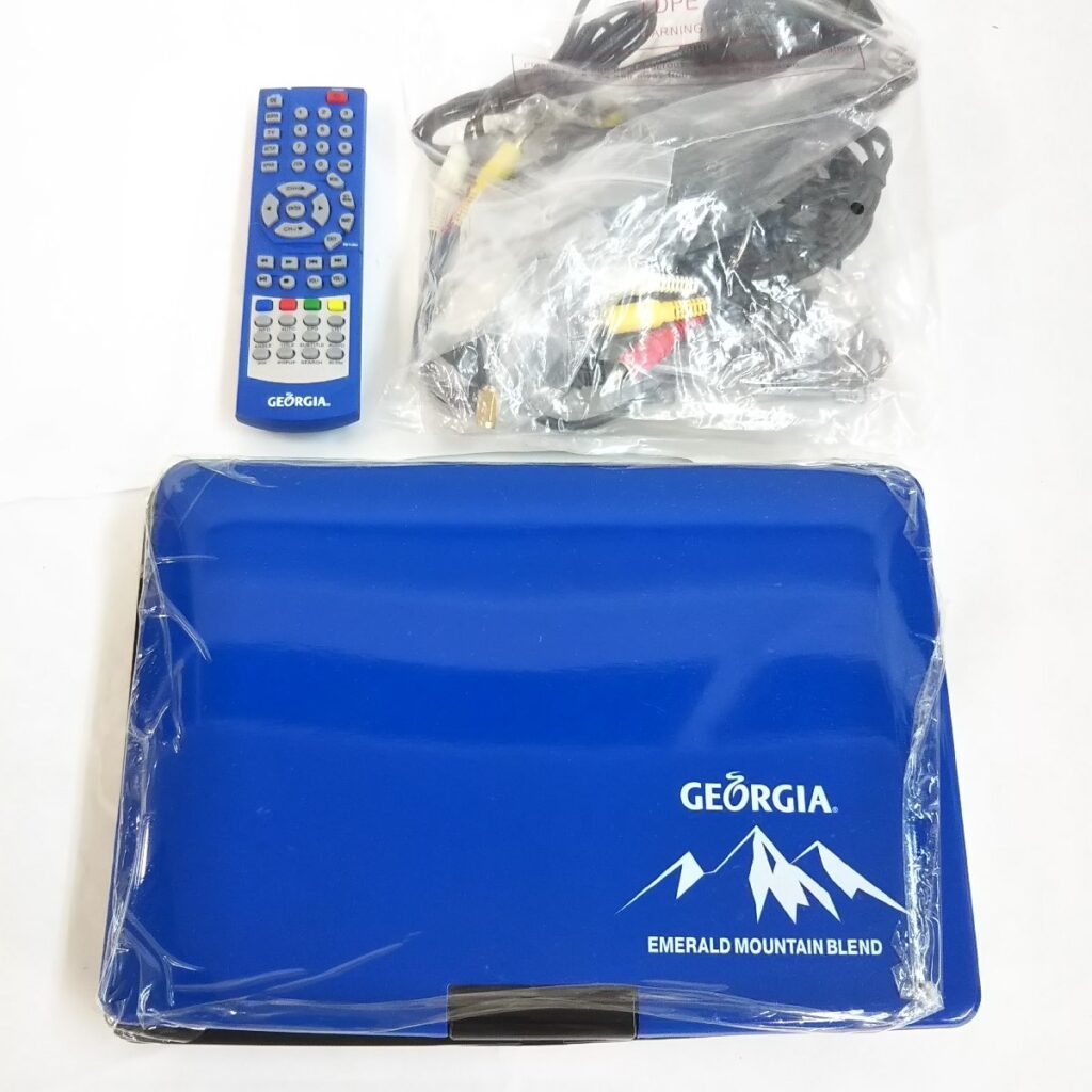未使用 ジョージア特注品 ポータブル地デジTV&ブルーレイプレイヤー BDTV-GA 現状品