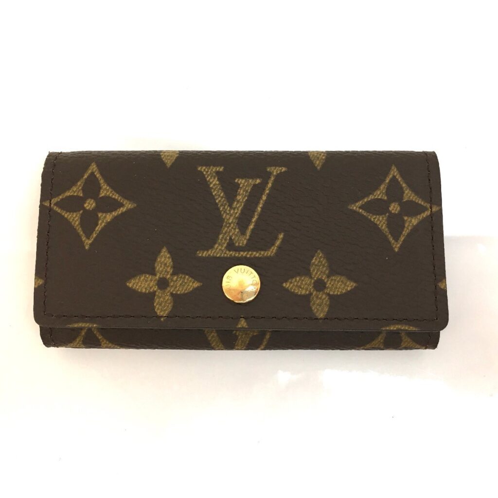 ルイヴィトン LOUIS VUITTON モノグラム ミュルティクレ 4連 キーケース
