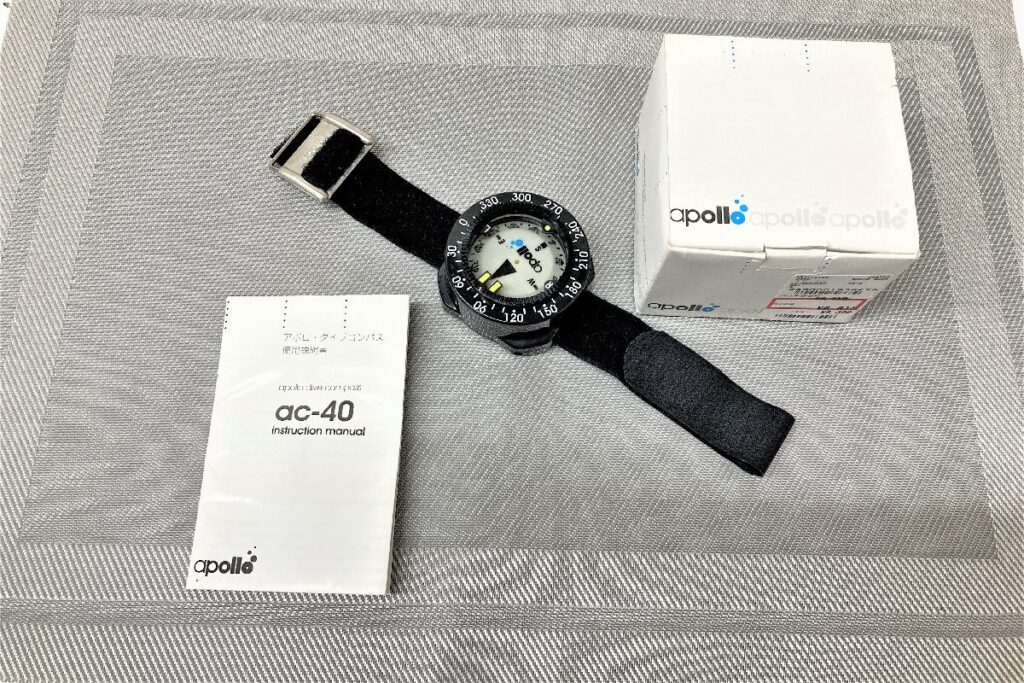 apollo アポロ ダイブコンパス ac-40 ダイビング用品 マリンスポーツ スキューバ