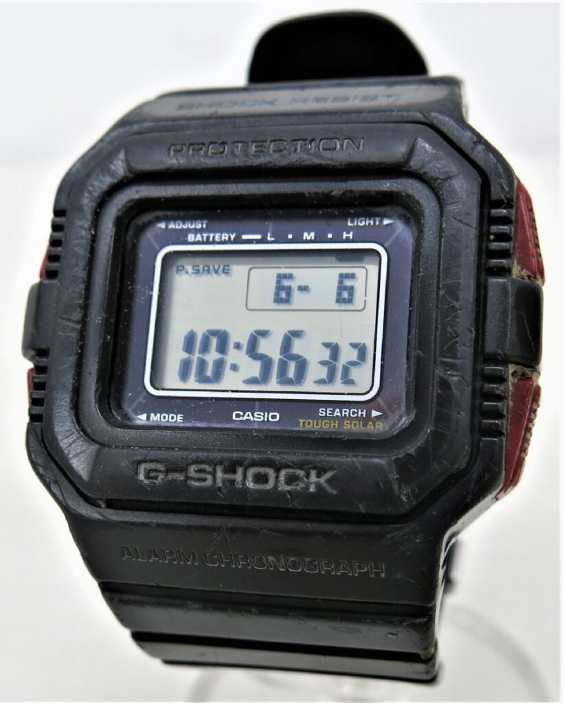 CASIO カシオ G-SHOCK ジーショック タフソーラー 腕時計 ブラック デジタル
