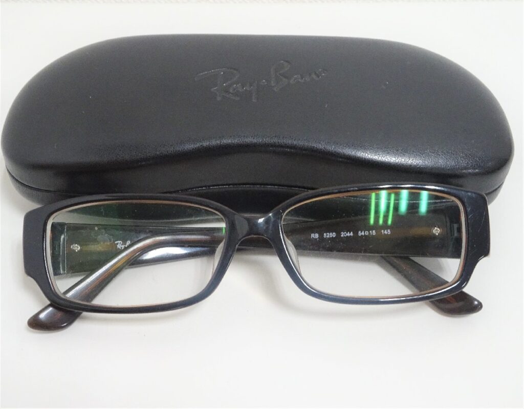 Ray-Ban レイバン レンズ度入り RB5250 茶 2044 54□15 145 ケース クロス付き