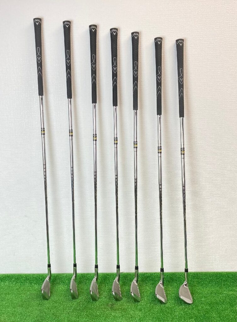 Callaway WARBIRD #5～#9 S.P. アイアン 7本+その他3本　キャロウェイ キャディバッグ付き