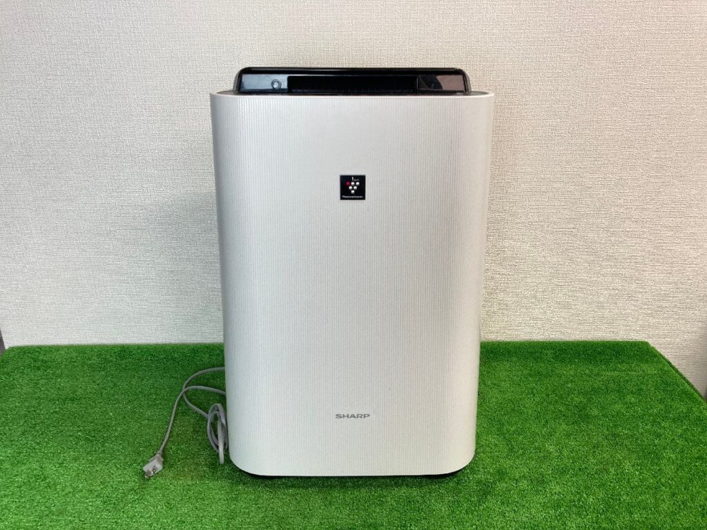 簡易通電動作確認済　SHARP　シャープ　加湿空気清浄機　KC-H500Y-W　プラズマクラスター　2018年製　汚れ有
