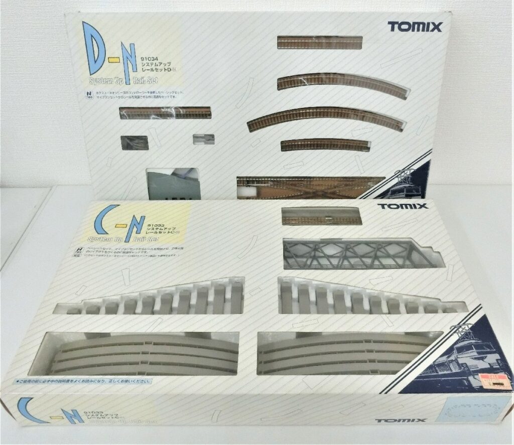 TOMIX トミックス 91033 91034 システムアップレールセット