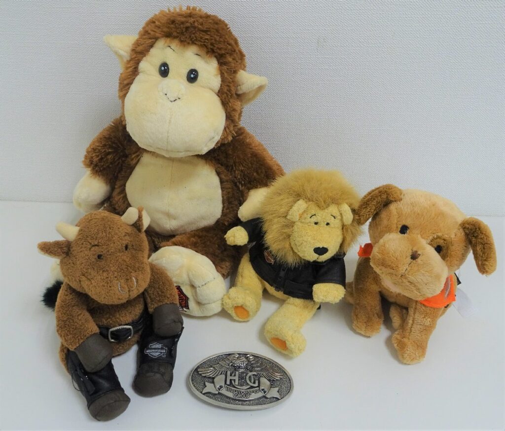 ハーレーダビッドソン　H.O.G.　HARLEYDAVIDSON ベルト　バックル　ぬいぐるみ　まとめ