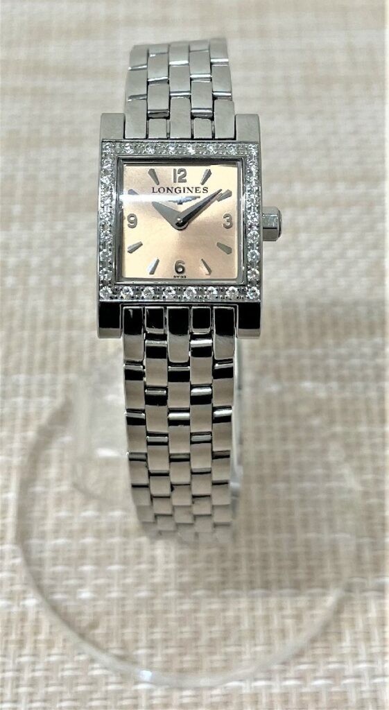 LONGINES ロンジン ドルチェ ヴィータ L5.161.0 ダイヤベゼル レディース クォーツ時計