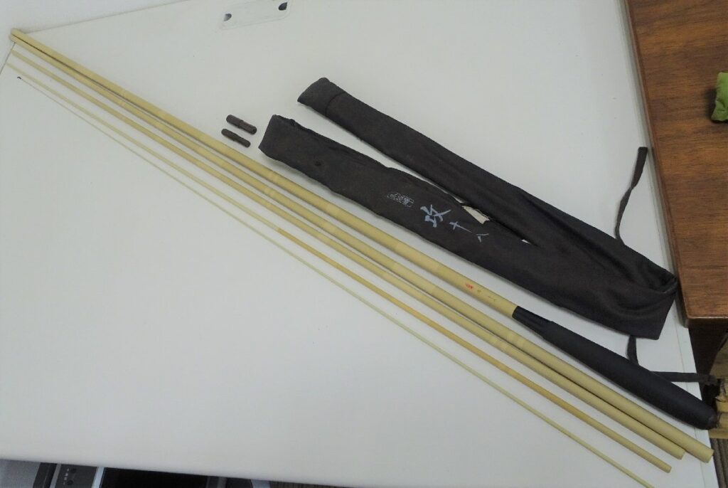 朱紋峰　攻　18尺　十八尺　美品　ヘラブナ　ヘラガマ釣り