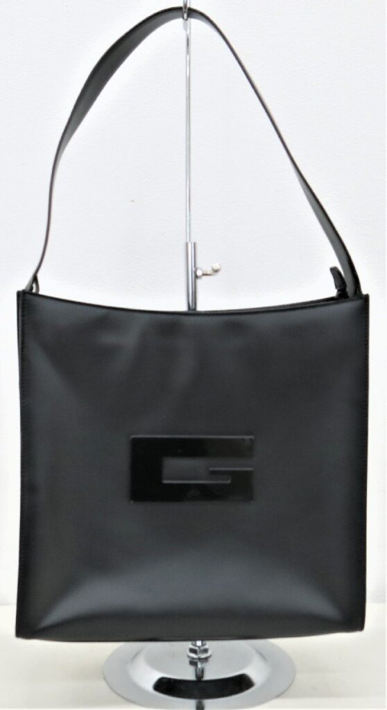 GUCCI 鞄 かばん トートバッグ セミショルダー ハンドバッグ レザー ブラック