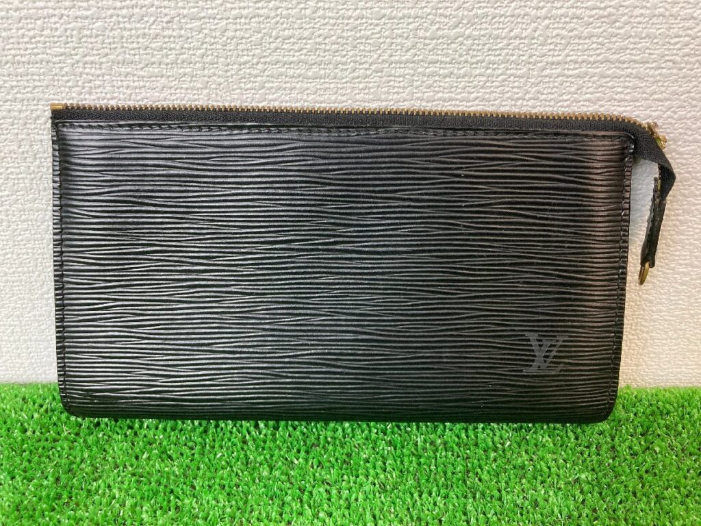 欠品、破損有　LOUIS VUITTON　ルイヴィトン　エピ　ポシェット　アクセソワール　ポーチ　ブラック系　黒