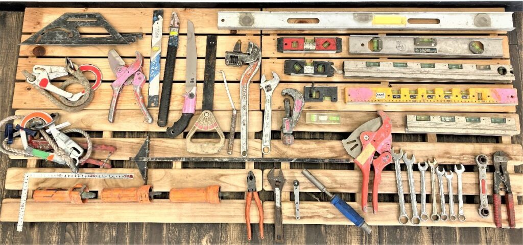 工具 まとめ売り メガネレンチ スパナ ペンチ 水平器 その他 大工道具 ツール