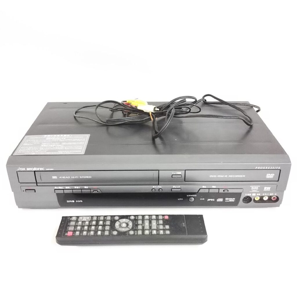 通電OK!! DXアンテナ DXR160V ビデオ一体型DVDレコーダー 2012年製 現状品