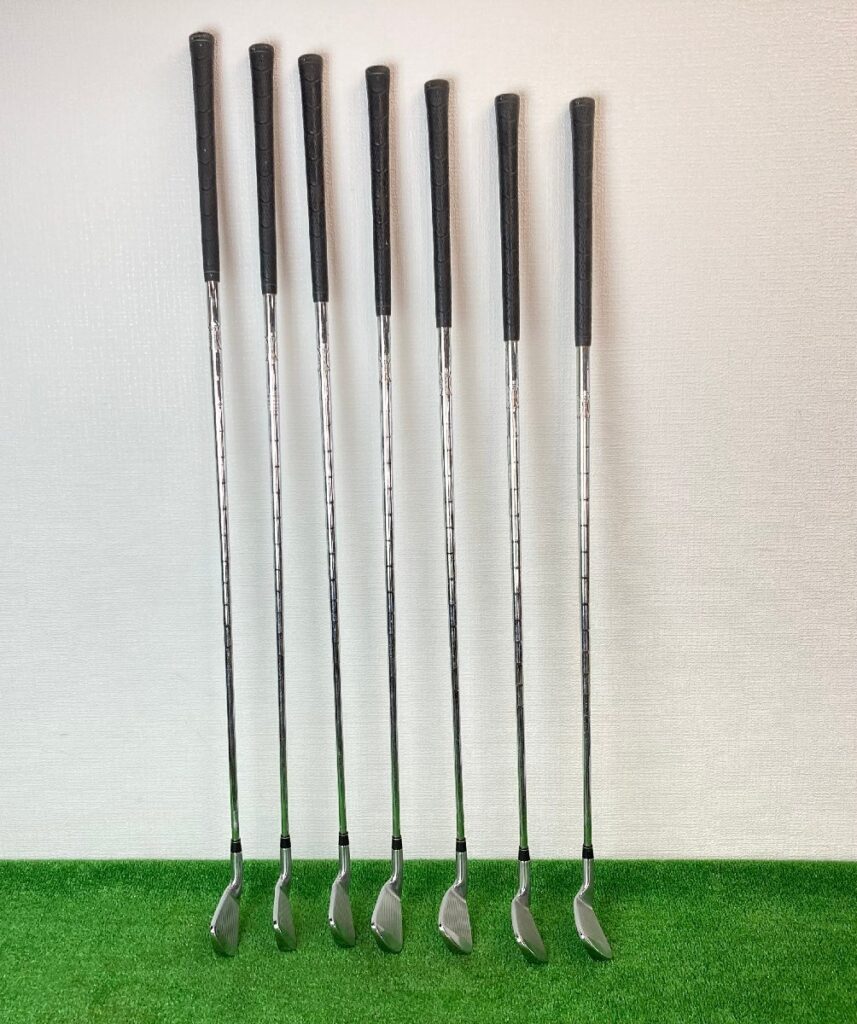 TaylorMade　テーラーメイド　rac　アイアンセット　4～9 P　7本　ROSSA cgb　monza　パター　2本　計9本　ゴルフクラブ