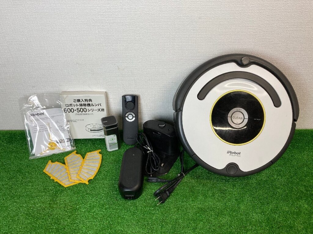 簡易通電確認済み　iRobot　アイロボット　Roomba　ルンバ　622　ロボット掃除機　充電器付き