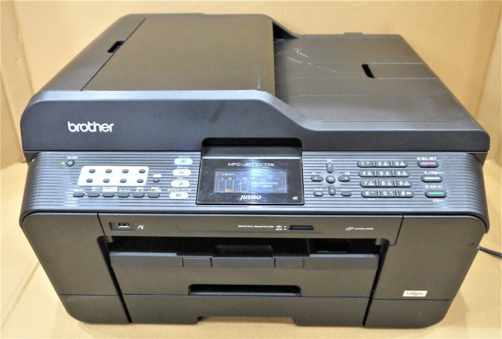 brother ブラザー A3インクジェットFAX複合機 JUSTIO MFC-J6710CDW 通電のみ