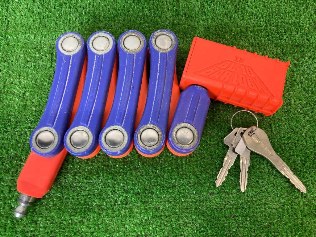 RED BARON　レッドバロン　BAR LOCK　バーロック　盗難防止　チェーンロック　BL-10　バイク用品　鍵　防犯