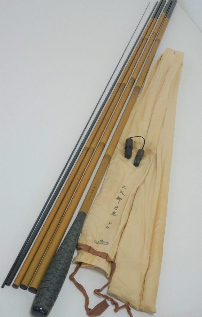 二天粋 月光 19尺 十九 6本継 ヘラ竿 ヘラブナ 釣竿 ダイワ 竿袋付き