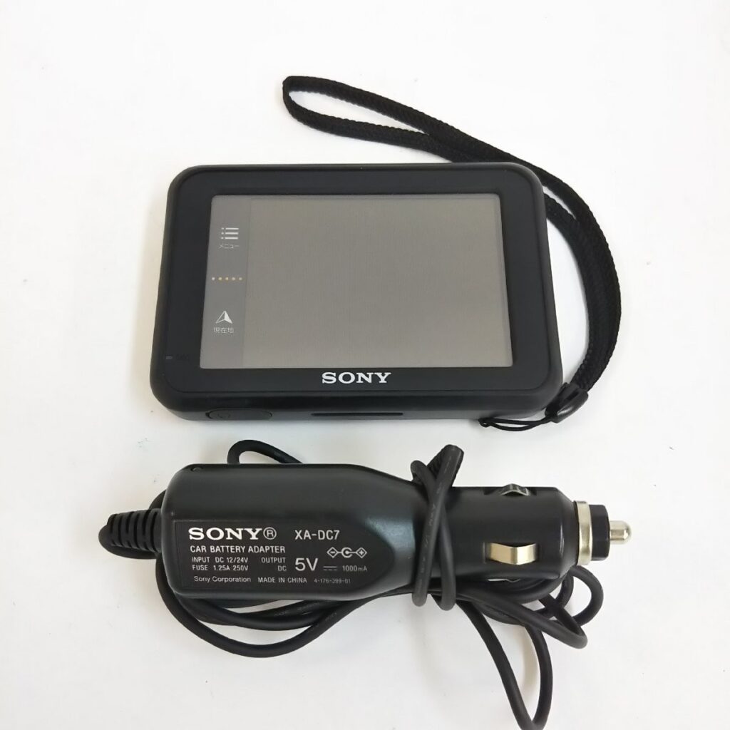 ジャンク SONY ソニー ポータブルナビ NV-U37 動作未確認 現状品