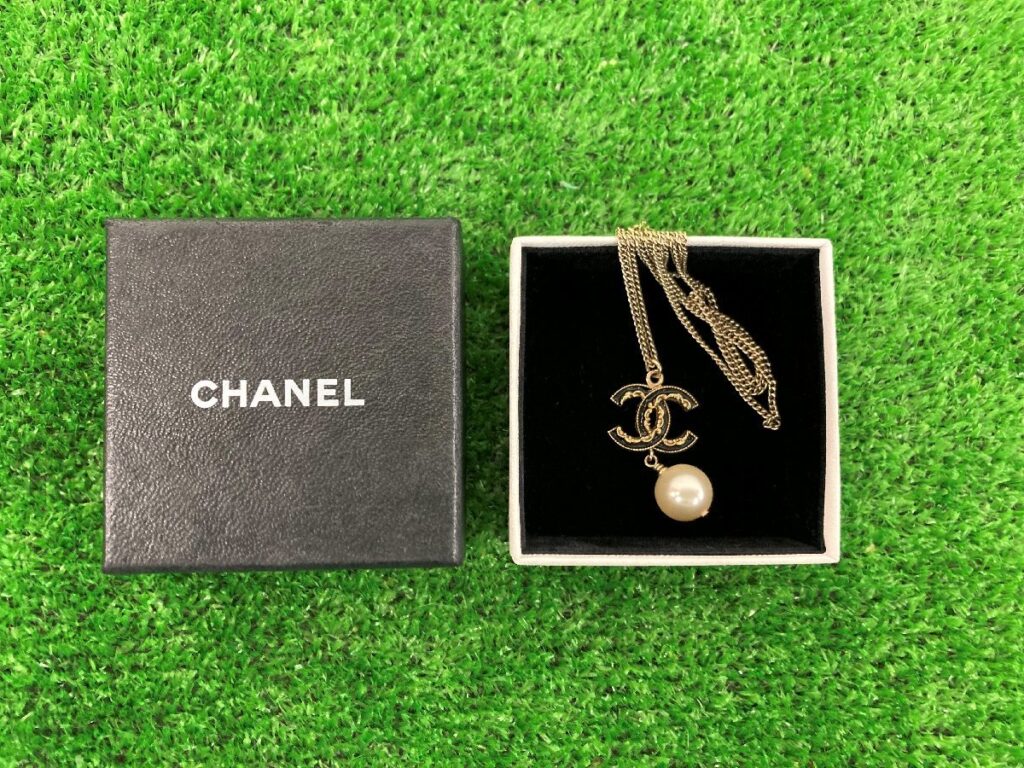 CHANEL シャネル パール ココマーク ネックレス ゴールドカラー 2way