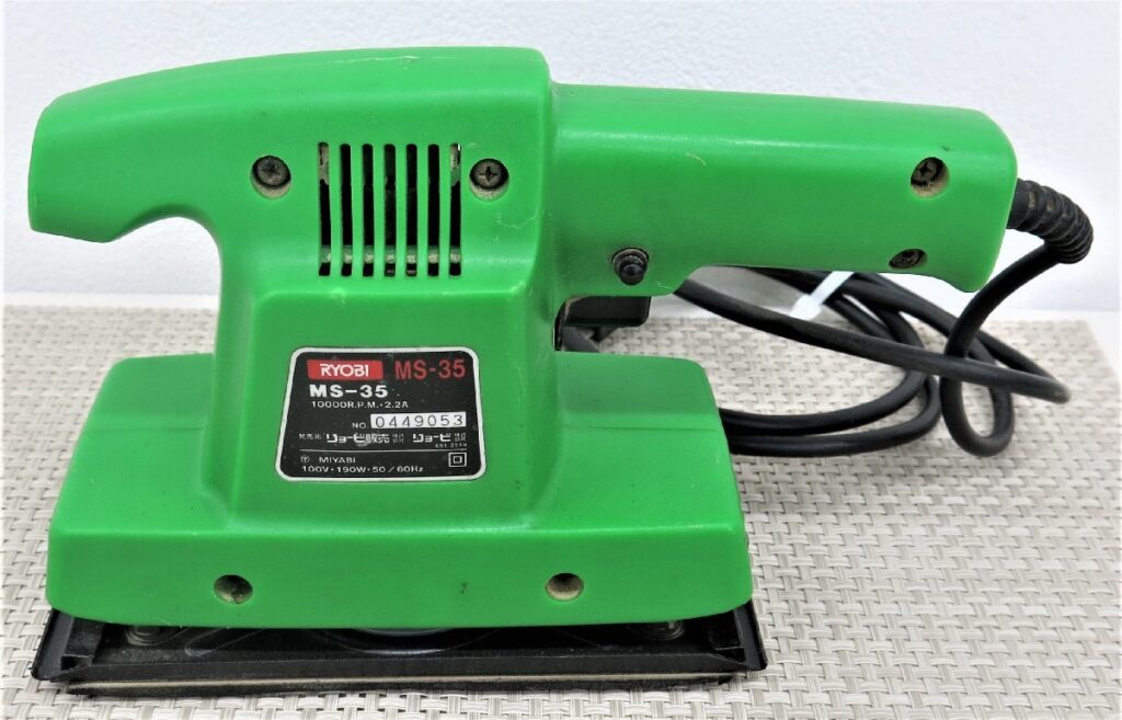 RYOBI リョービ マイサンダ MS-35 DIY 電動工具 研削 研磨機 サンダー 日曜大工 リフォーム 工作 木工細工