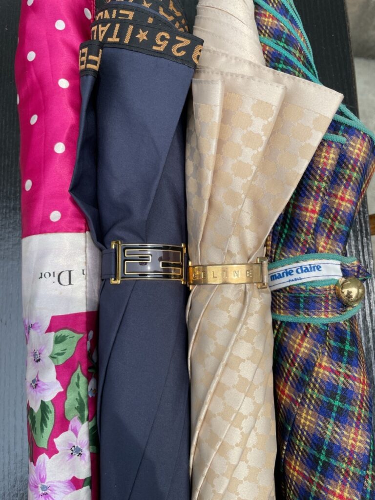 ブランド傘 まとめ まとめて 傘 雨具 フェンディ ディオール セリーヌ マリ・クレール Celine Dior FENDI marieclaire