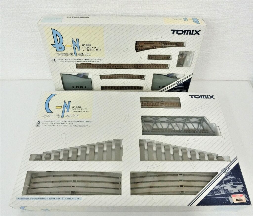 TOMIX トミックス 91032 91033 システムアップレールセット