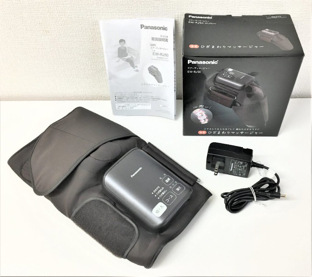 Panasonic パナソニック 温感ひざまわりマッサージャー エアーマッサージャー 温感機能搭載 EW-RJ50