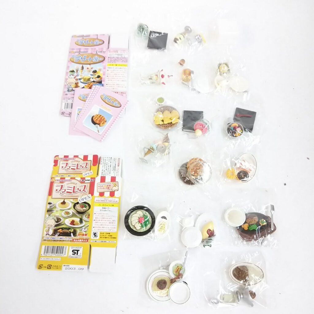未使用 リーメント 街のデザート屋さん ファミレス ミニチュア 食玩