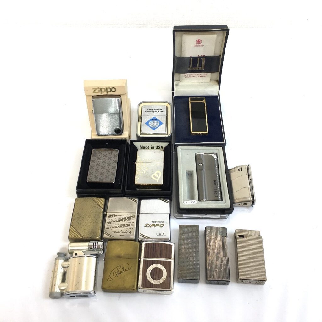 ZIPPO dunhill ガスライター ジッポー まとめ 16点 大量　まとめて　コレクション