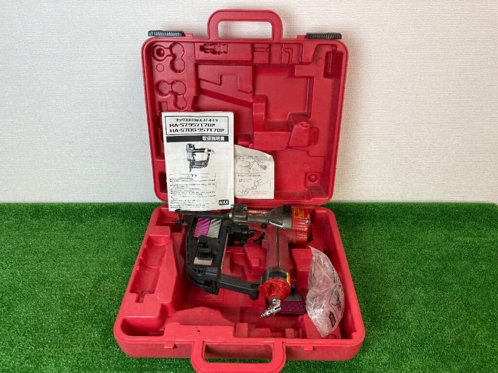 MAX　スーパーネイラ　高圧釘打機　HA-57　フロア　動作未確認品