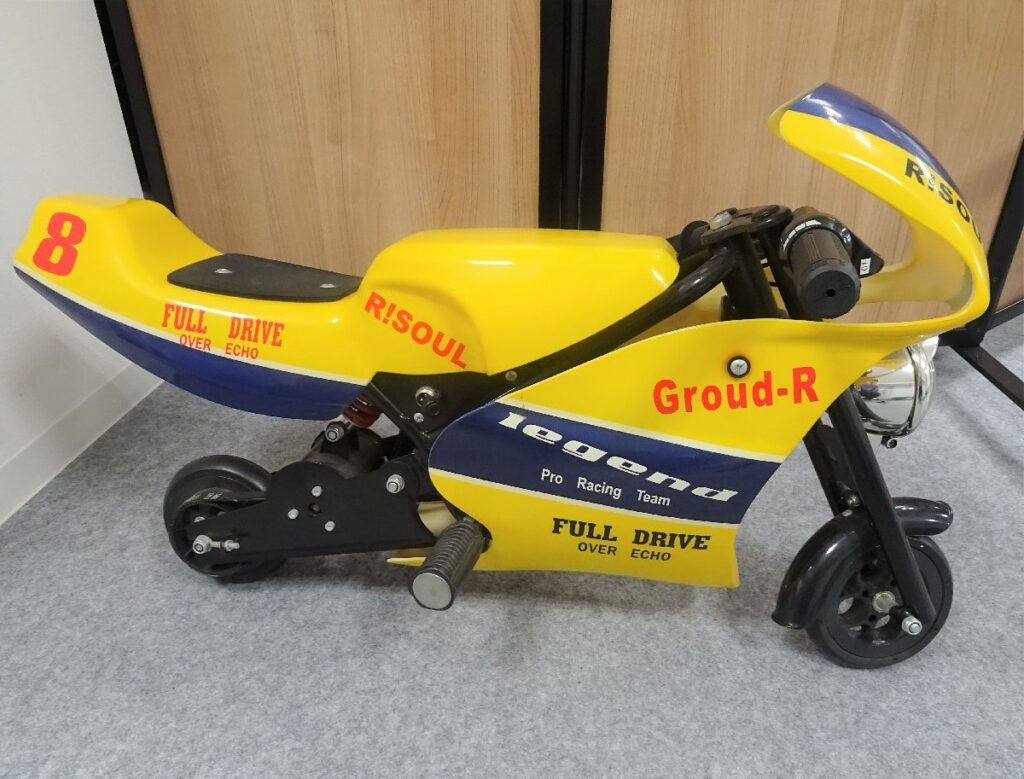 電動 ポケットバイク ミニバイク R!SOUL legend DRIVE OVER ECHO ８ Ground-R 充電器なし