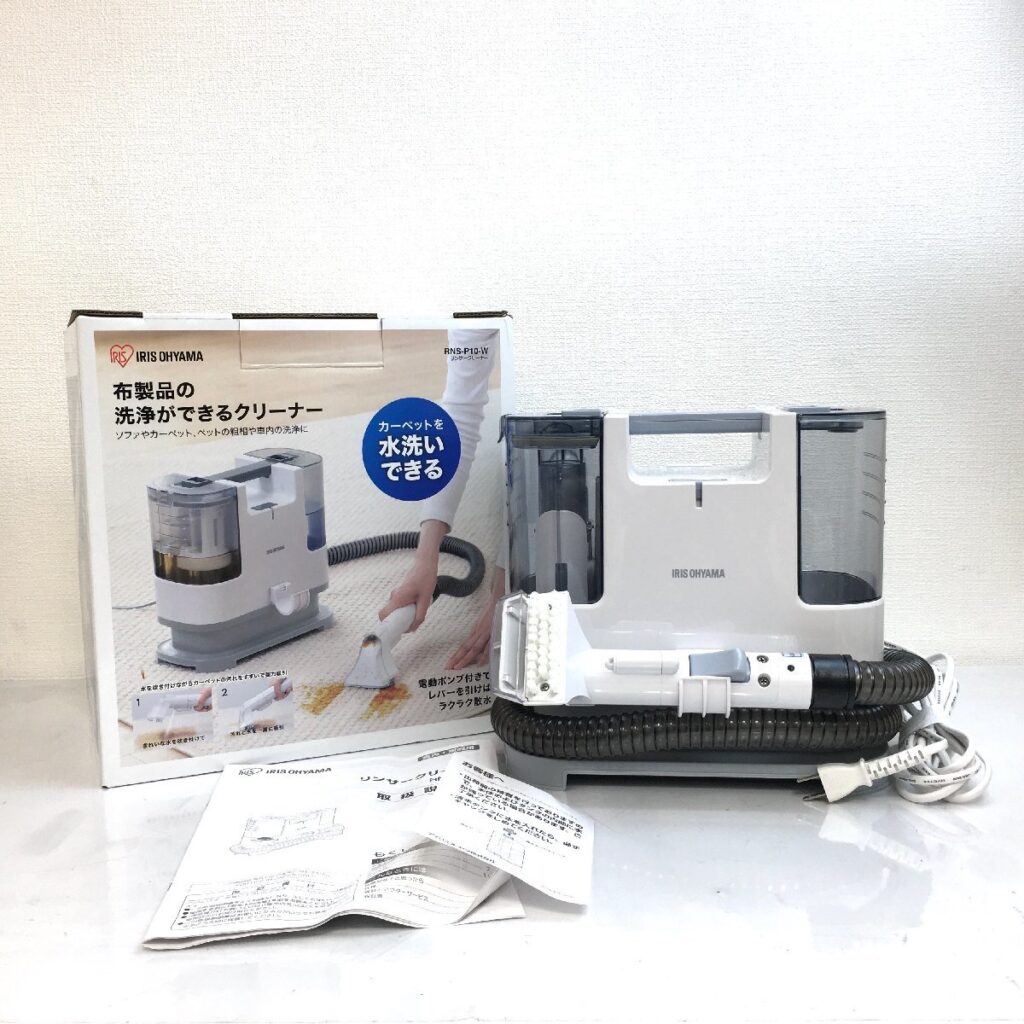 IRIS OHYAMA RNS-P10-W リンサークリーナー 2021年製 掃除機 アイリスオーヤマ