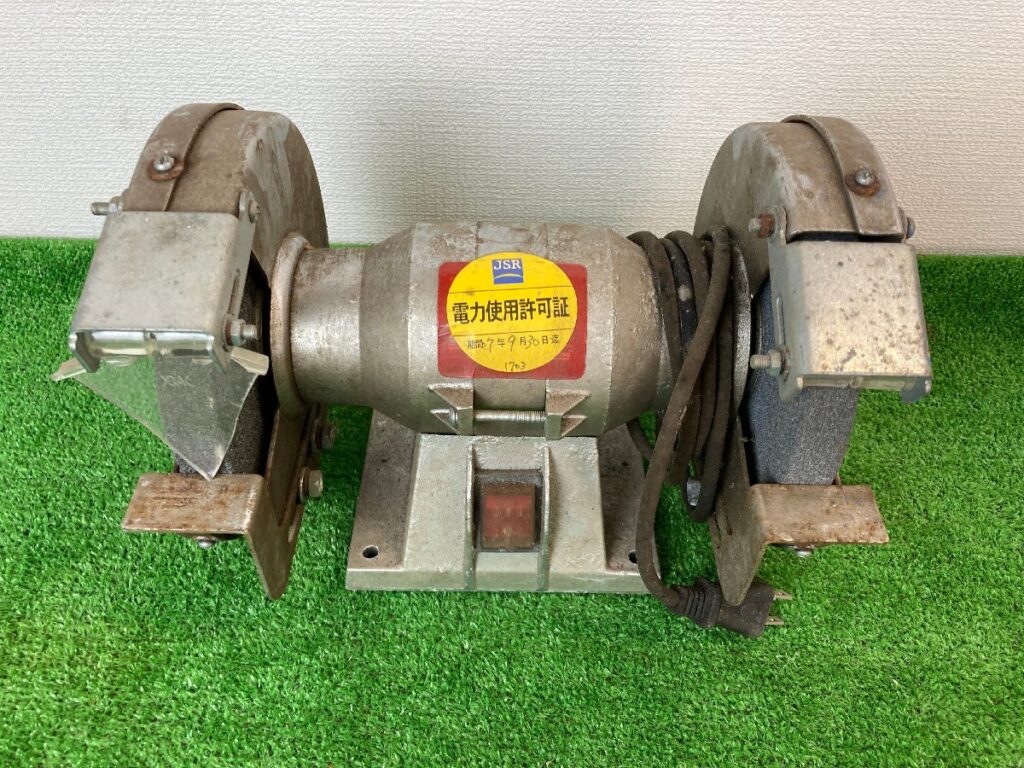 APOLLO CLUB　アポロクラブ　両頭グラインダー　ARG-150　一部破損個所あり　簡易通電動作確認のみ