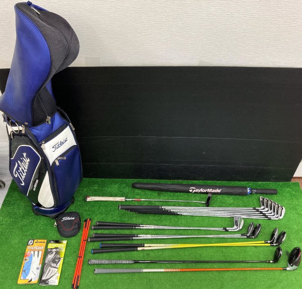 ゴルフクラブセット TaylorMade SRIXON OWORKS Titleist