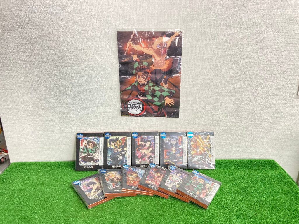 【完全生産限定品】鬼滅の刃　TVシリーズ　１～11巻　全巻セット　Blu-ray ブルーレイ　ポスター付属品付き