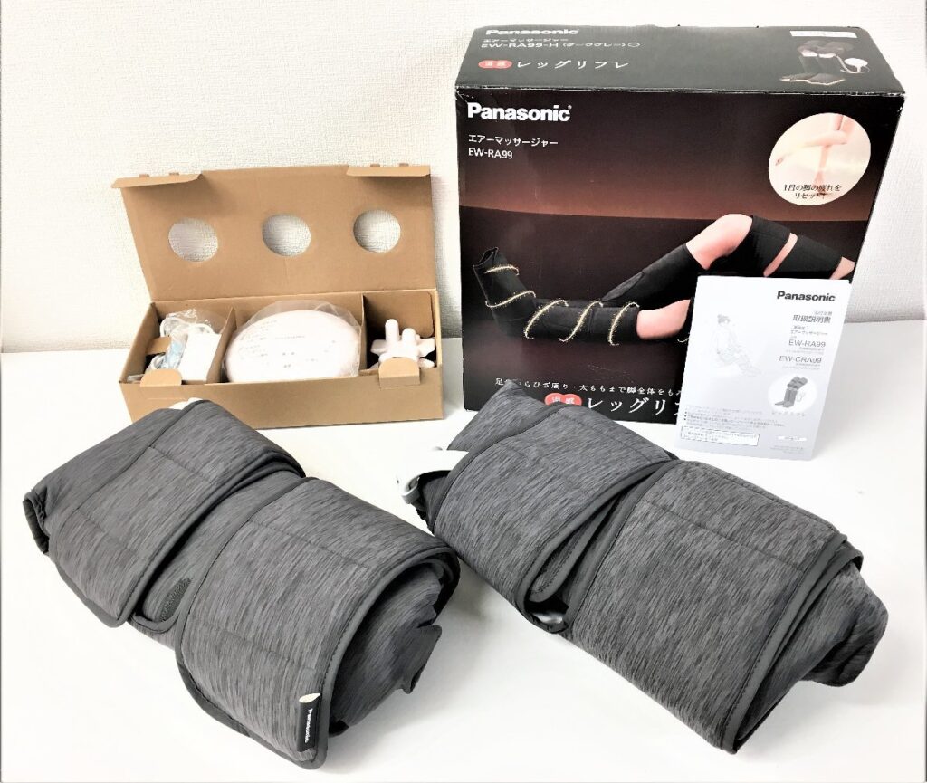 Panasonic パナソニック 温感レッグリフレ エアーマッサージャー EW-RA99 ダークグレー 美容家電