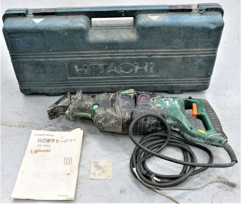 HITACHI 日立 日立電子セーバソー 130mm CR 13VA のこぎり ノコギリ 鋸 木材
