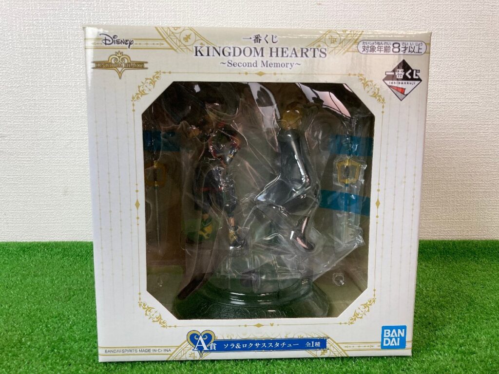 箱破損有　一番くじ　KINGDOM HEARTS　キングダムハーツ　Second Memory　A賞　ソラ＆ロクサススタチュー　フィギュア