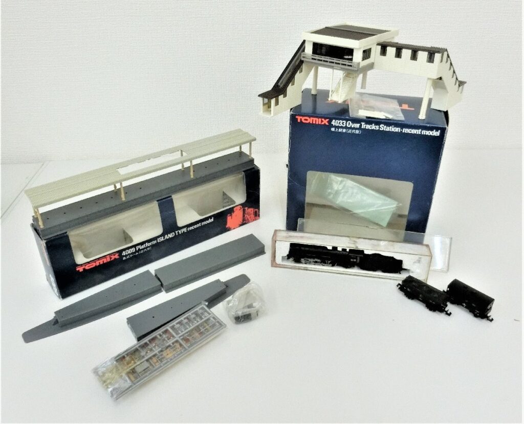 標準形 蒸気機関車 TOMIX Nゲージ 4033 橋上駅舎 近代型 4009 島式ホーム 近代形
