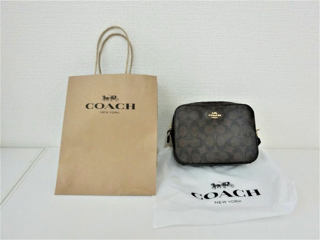 COACH コーチ ショルダー バッグ シグネチャー ショルダーなし
