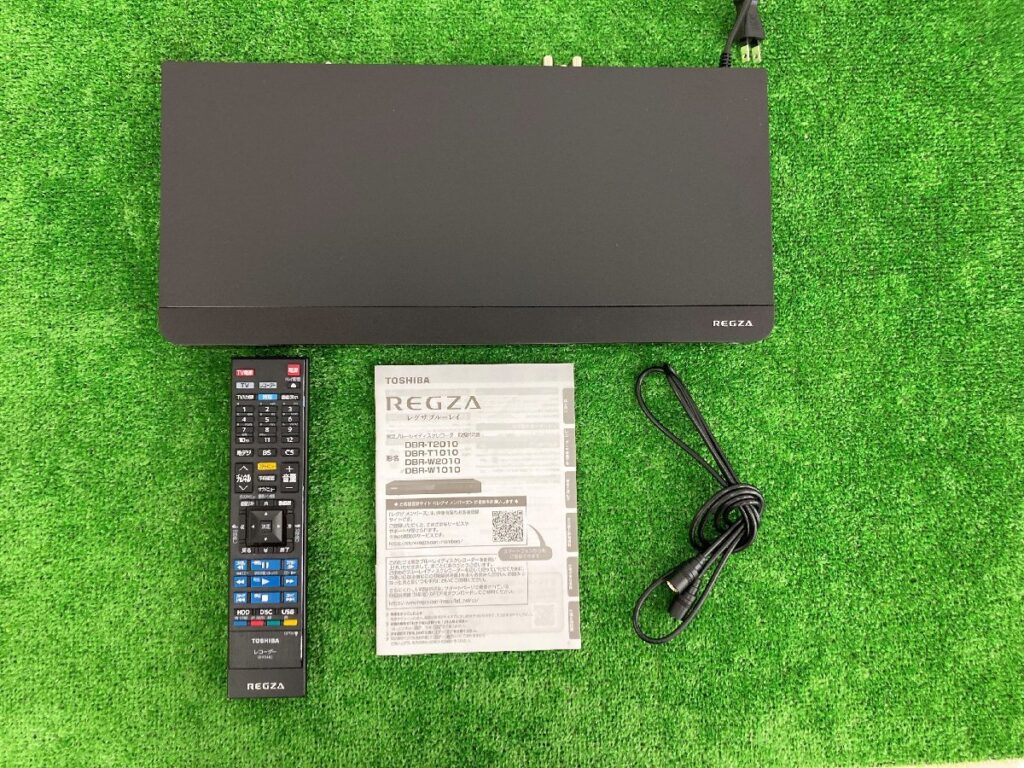 東芝 DBR-W1010 ブルーレイディスクレコーダー 2022年製 miniB-CAS付き TOSHBA