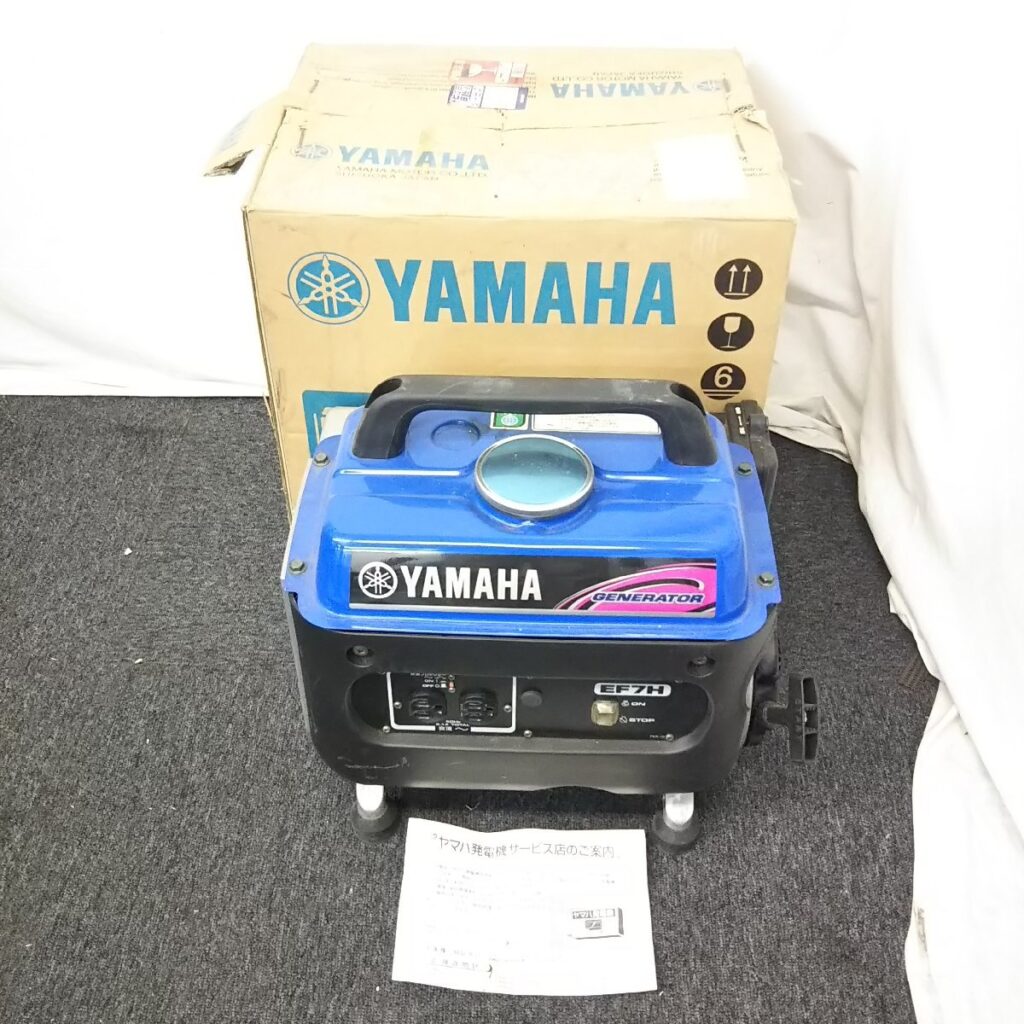 YAMAHA ヤマハ EF7H ポータブル発電機 動作未確認 現状品