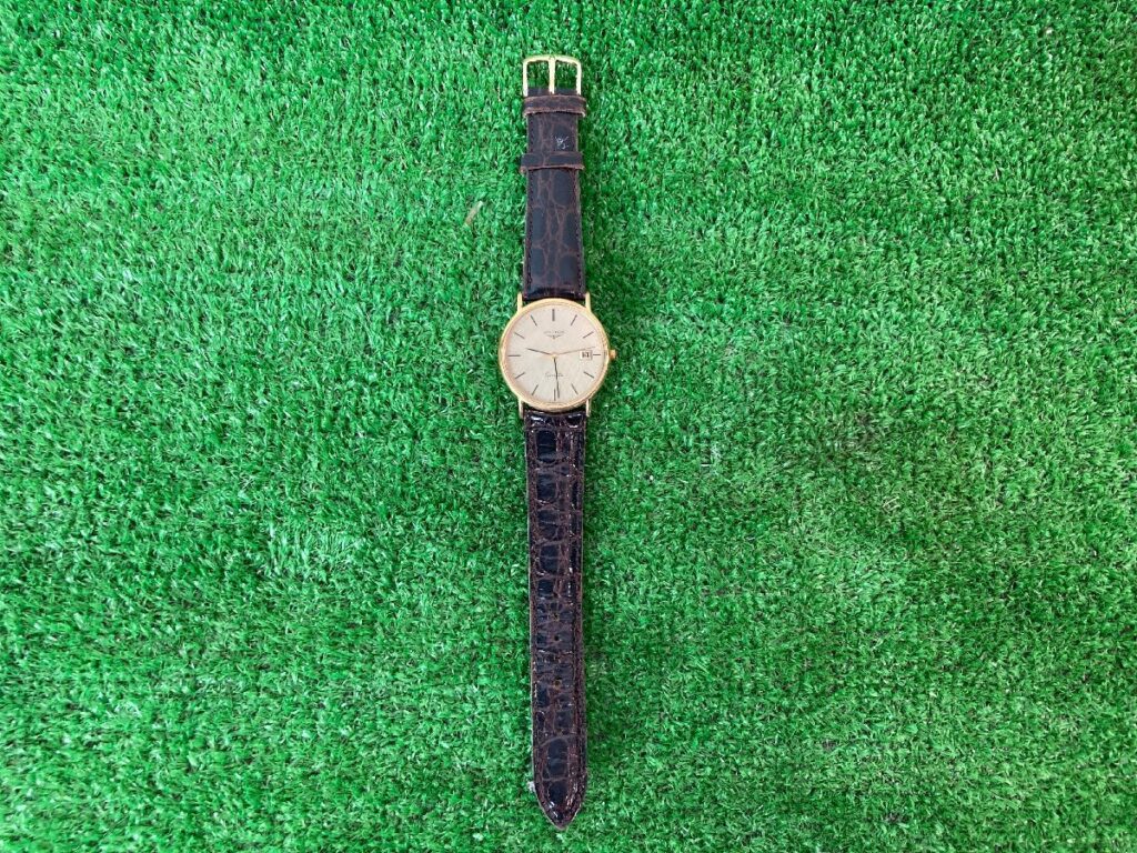 不動品　LONGINES　ロンジン　腕時計　グランドクラシック　ゴールド文字盤　メンズ腕時計　クォーツ　QZ