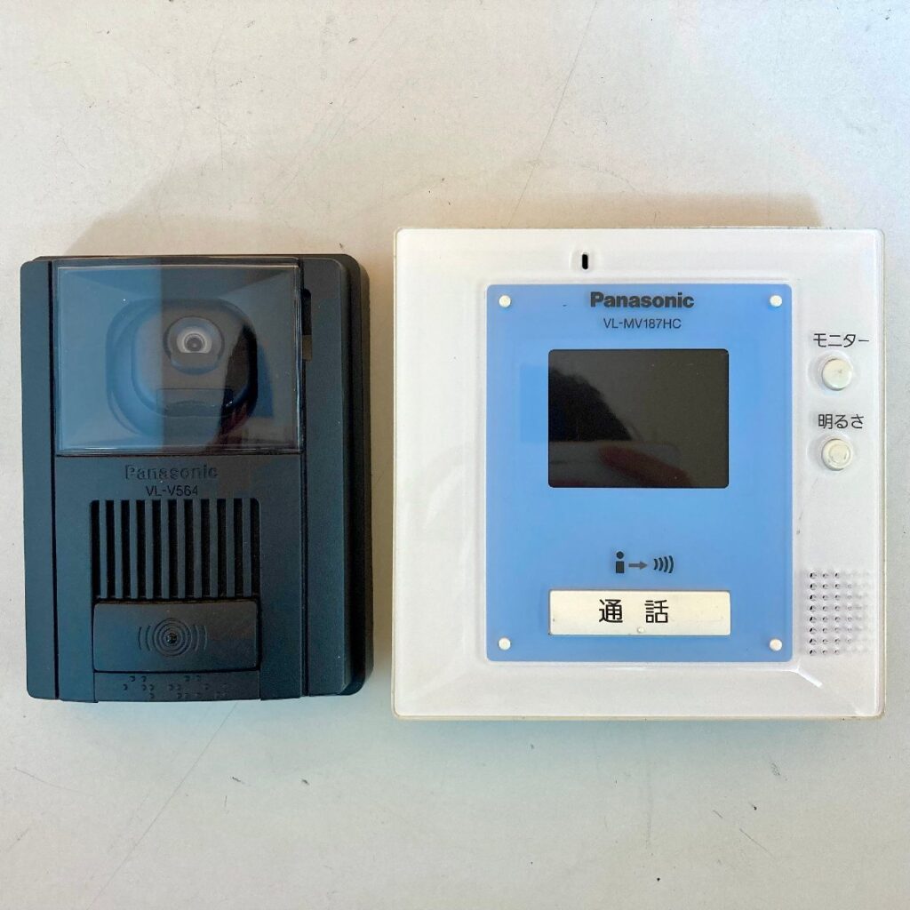 Panasonic パナソニック インターホン テレビドアホン VL-MV187HC VL-V564-K カラーモニター親機 カラーカメラ玄関子機