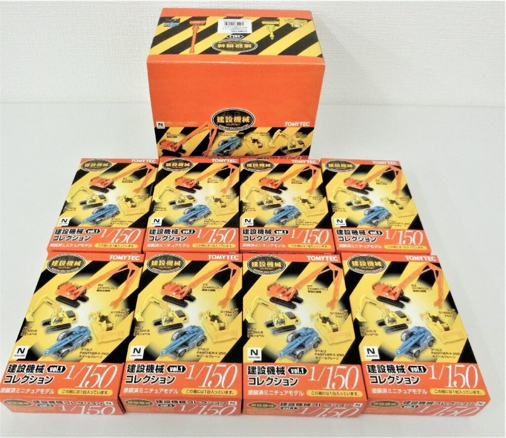 TOMYTEC 1/150 建設機械コレクション vol.1 8個セット