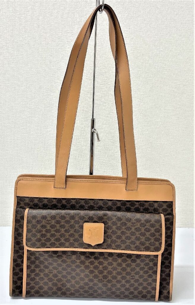 CELINE セリーヌ M14 マカダム柄 トートバッグ ショルダーバッグ マカダムトート